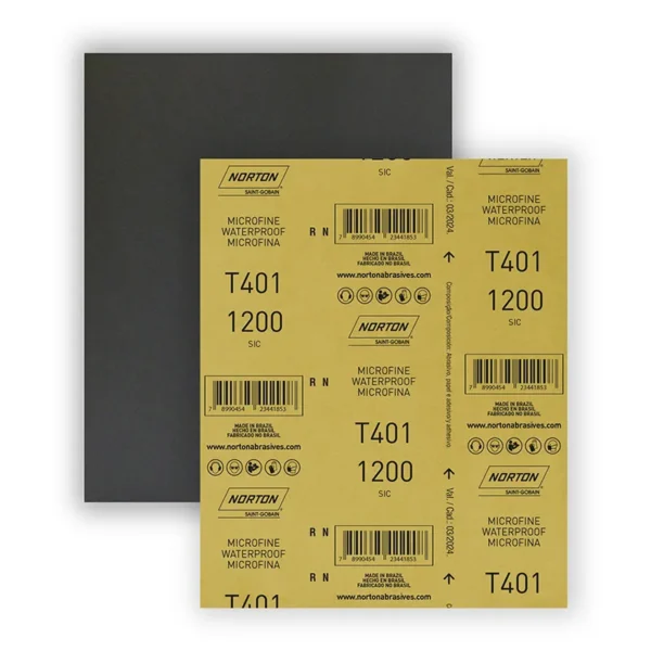 Hoja de Lija Microfina T-401 Norton